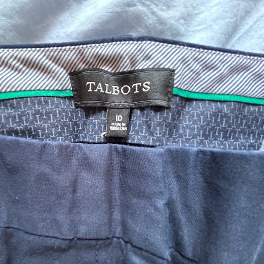 Talbots Dark Blue Trousers